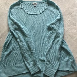 Icy Blue Cozy Knit Sweater